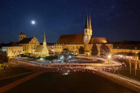 Gemeinde Altötting Landkreis Altötting Lichterprozession mit Sterne (Dirschl Johann) Deutschland AÖ